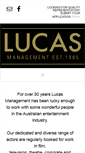 Mobile Screenshot of lucasmanagement.com.au